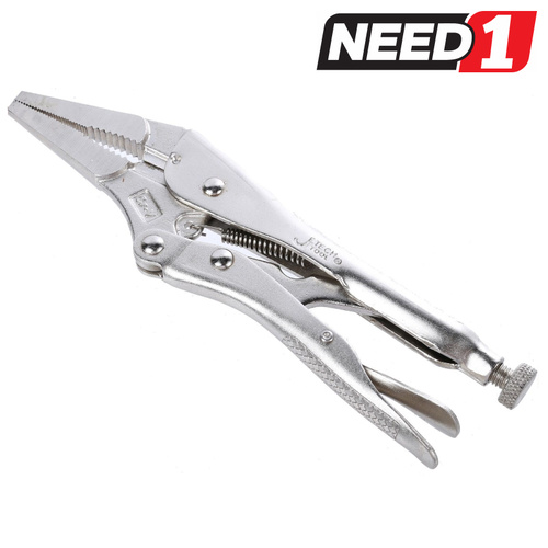 Long Nose Locking Pliers With Wire Cutter
