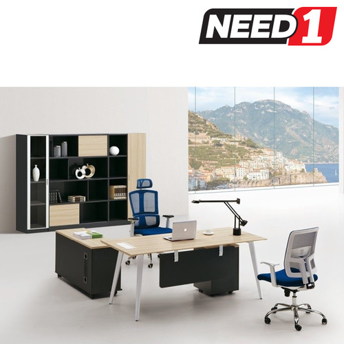 Executive Office Desk - Reversible Return