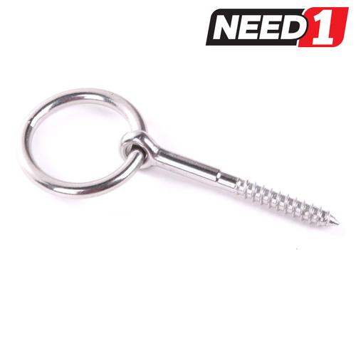 Lag Screw With Round Ring (10 pack)