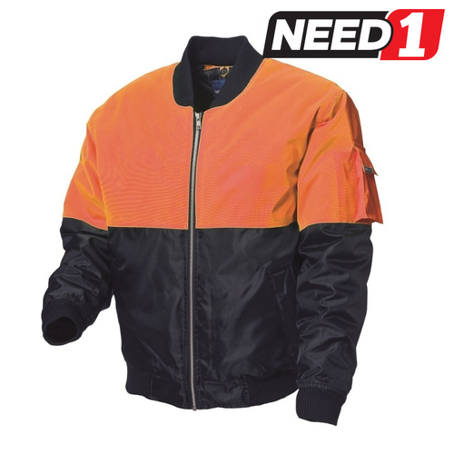 Men's Hi-Vis Waterproof 2-Tone Flying Jacket