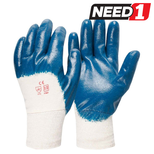 24 x Pairs Knitted Industrial Gloves | Size XL | Polyester/Acrylic