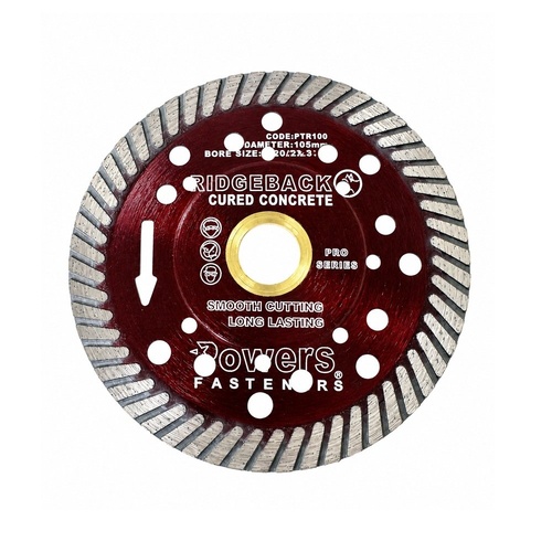 105mm Pro Series Turbo Rim Diamond Blade
