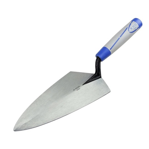 10” Philadelphia Brick Trowel with Pro-Form Soft Grip Handle