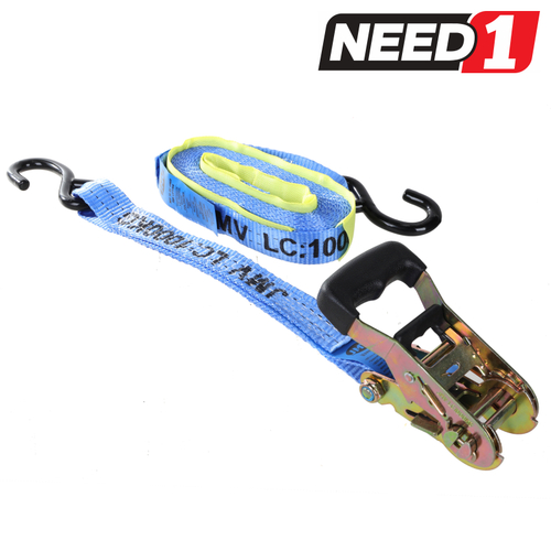 Ratchet Strap Tie-Down Assembly