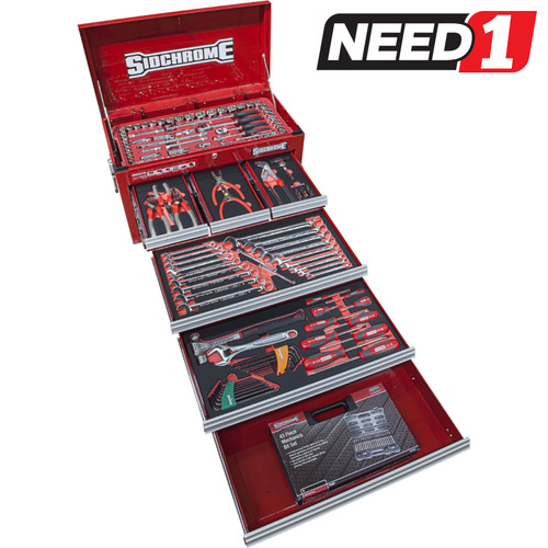 199pc METRIC/AF Foam Tool Kit