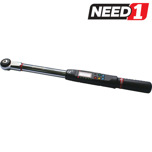 Digital Torque Wrench with Angle Adjustment