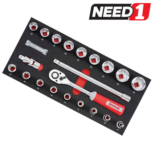 21pc Socket Set