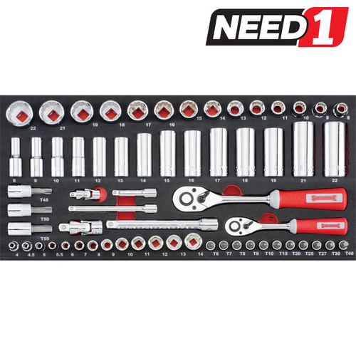 62pc Socket Set