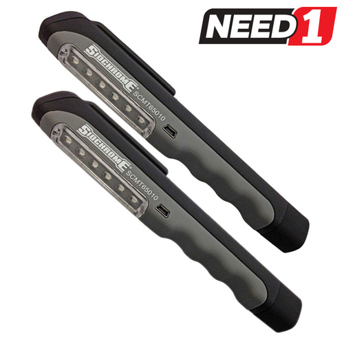 Rechargable LED Penlight & Batteries