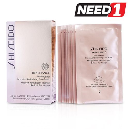 4pc Benefiance Pure Retinol Intensive Revitalizing Face Mask