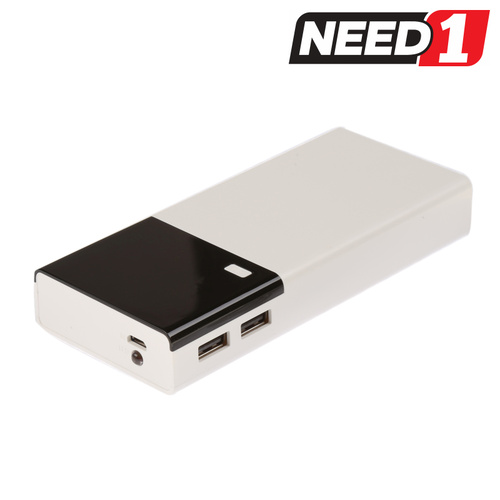 10000mAh USB Powerbank Digital Display Flashlight High Speed Charging