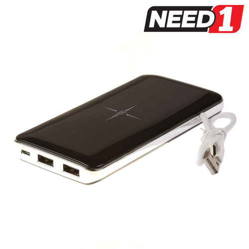 10000mah Power Wireless Fast Charger Power Bank