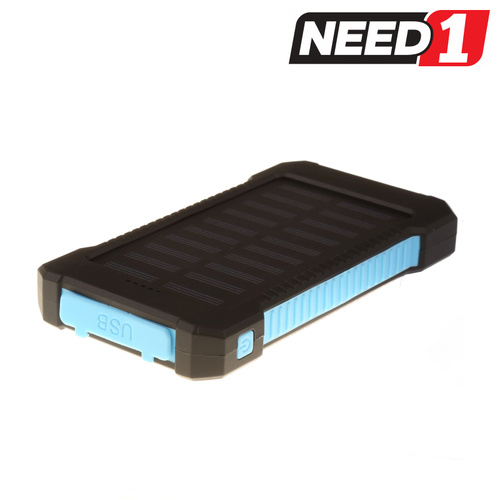 Solar Powered 8000mAh Power Bank
