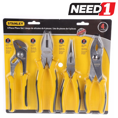 4pc Plier Set