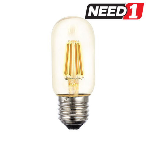 LED Filament T45 8W E27 3000k Warm White Globe Bulb