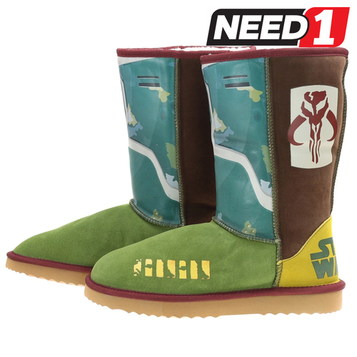 Unisex Ugg Boots, Star Wars Boba Fett
