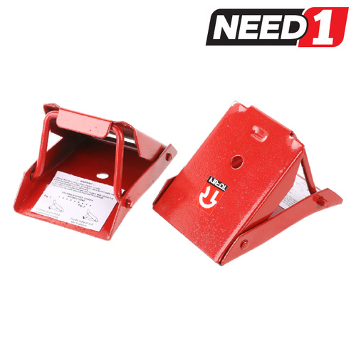 Safety Wheel Chocks - Metal Folding