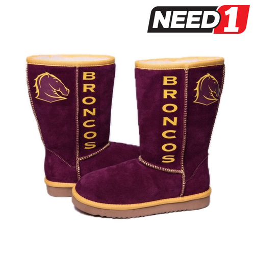 Unisex NRL Ugg Boots, Brisbane Broncos