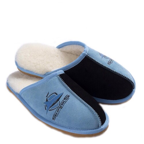 Unisex NRL Scuff Slippers, Cronulla Sharks