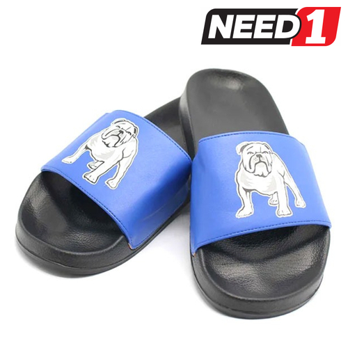 Unisex NRL Slides, Canterbury Bulldogs