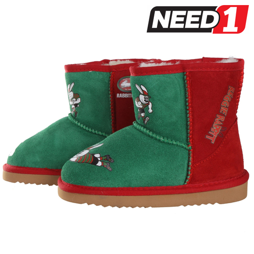 Kids NRL Ugg Boots, Souths Sydney Rabbitohs