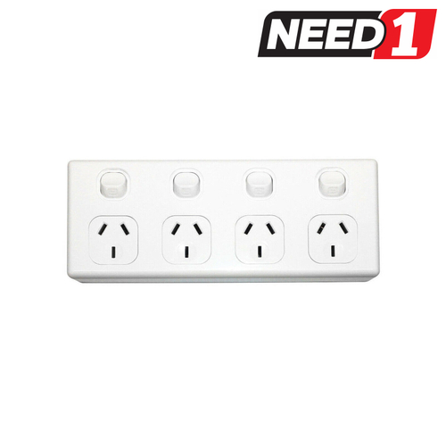 Quad Power Point 10A 250v