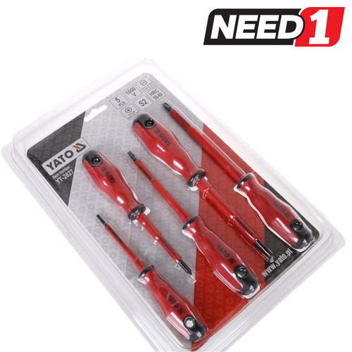 5pc Insulated Screwdriver Set