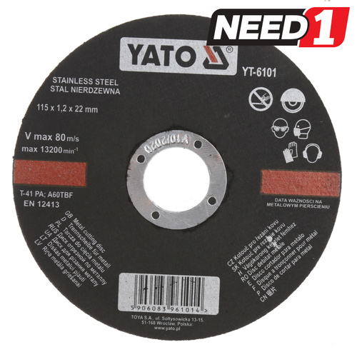 10 x Stainless Steel Metal Cutting Discs