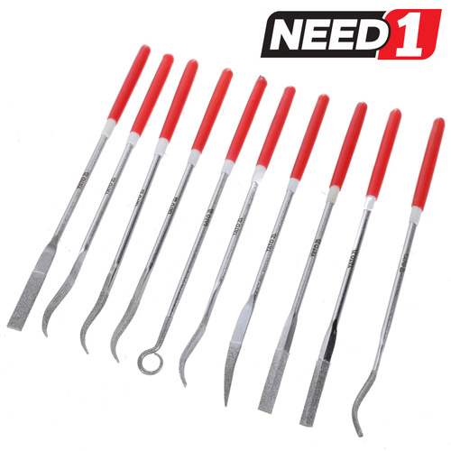 10pc Diamond Needle File Set