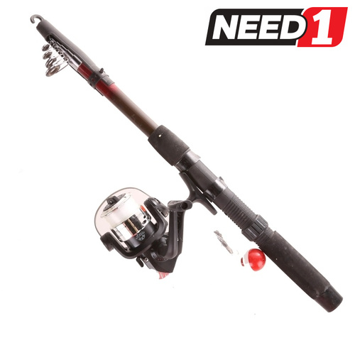 Ready to Fish Tackle Pack with Fibreglass Rod & Reel Combo