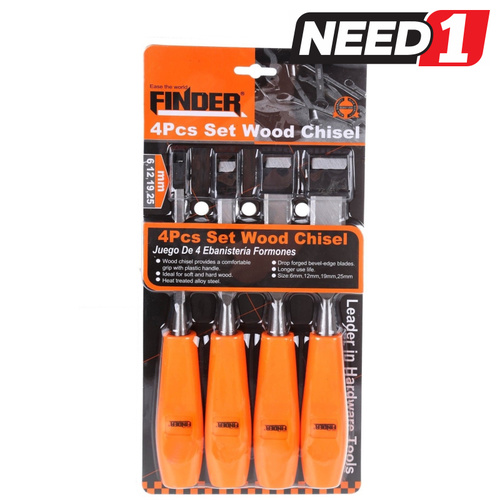 4pc Wood Chisel Set