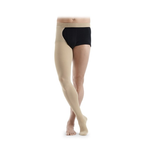 Unisex Cotton Class 2 Open Toe Thigh With Waist Attachment