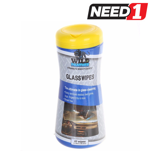 Glass Cleaning Wipes